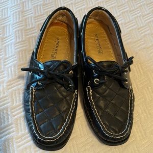 Sperry Black Topsiders